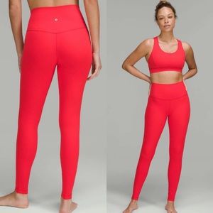 Lululemon Align High-Rise Pant 28"
Love Red!